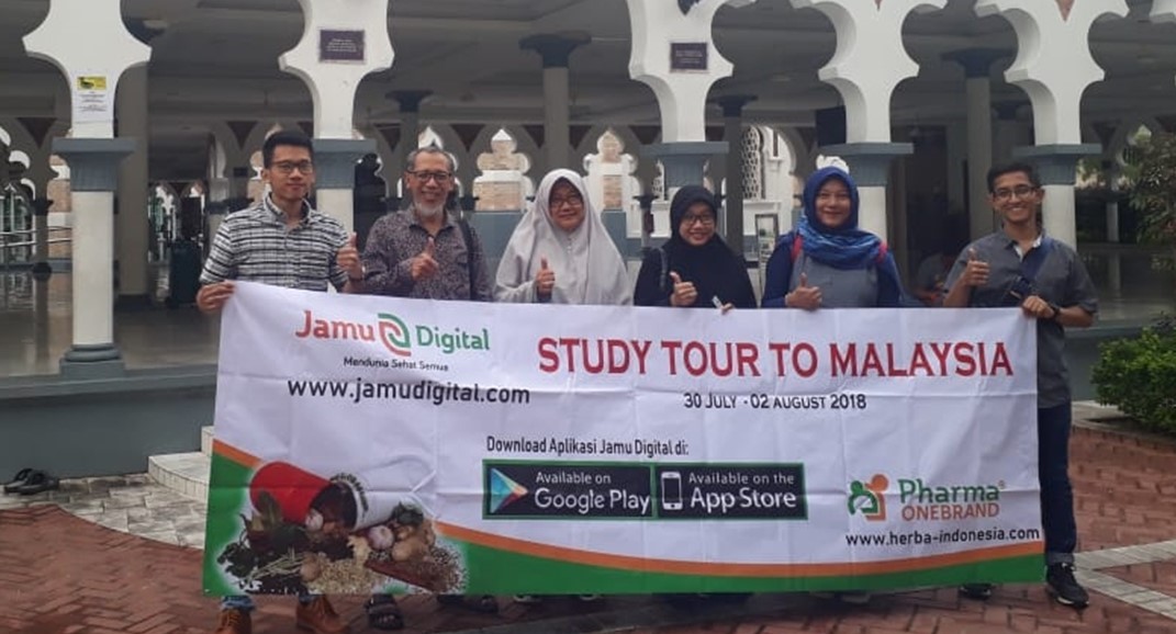 Study Tour Jamu Digital ke Malaysia, Belajar Branding Produk Herbal